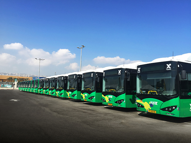 开启圣城公交电动化新时代 比亚迪驶入世界中心耶路撒冷