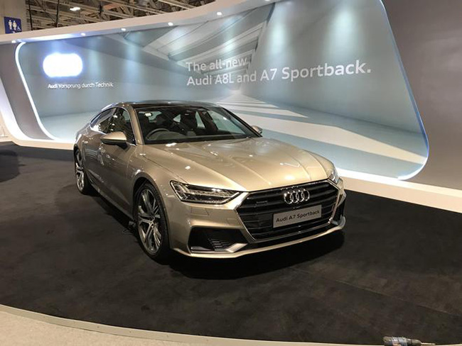 2018澳门车展：全新奥迪A7 Sportback亮相