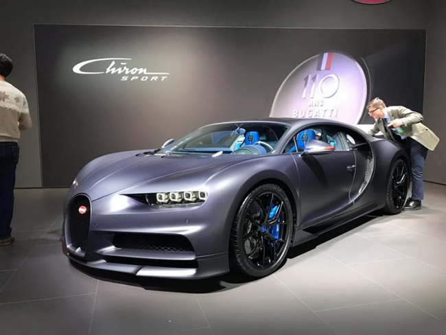 日内瓦车展：Chiron Sport 110周年版 