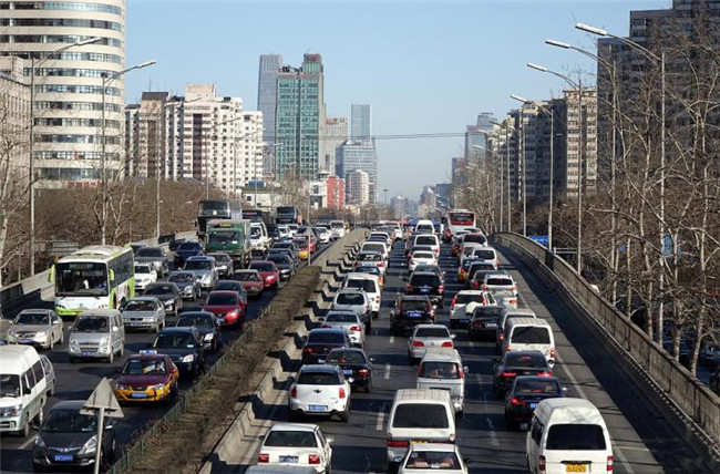 到2019年北京市机动车保有量636.5万辆